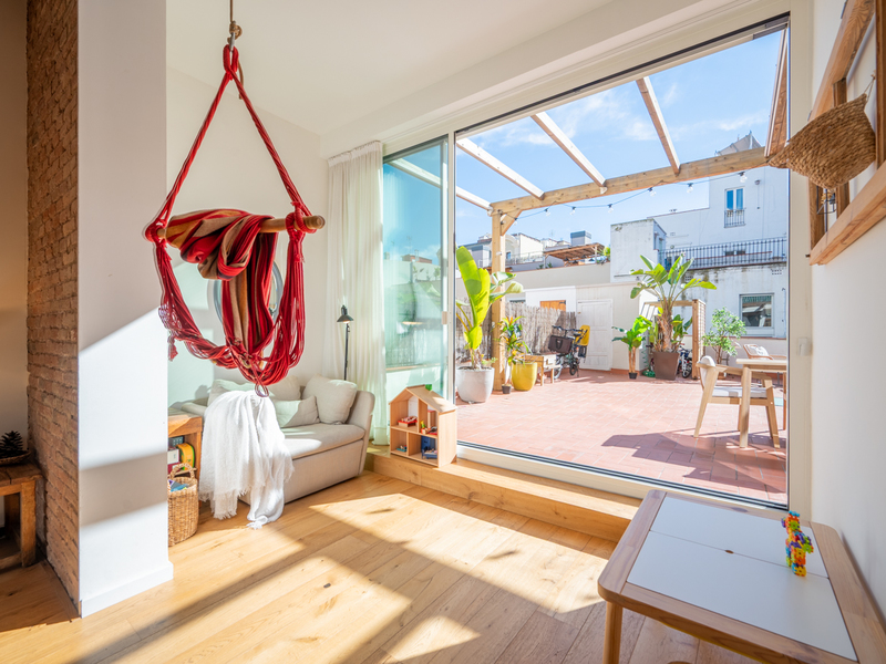 Incre├¡ble piso reformado con elementos originales y gran terraza en Gracia — foto 5