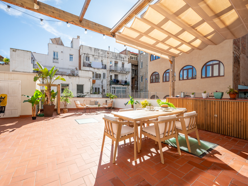 Incre├¡ble piso reformado con elementos originales y gran terraza en Gracia — foto 6
